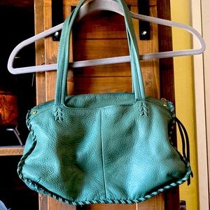 Olive green HOBO brand bag